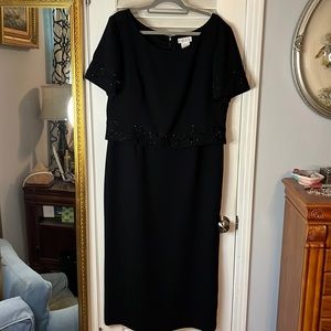 Black beaded special dress
